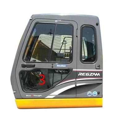 খননকারী কেবিন KATO গ্লাস বাম দরজা নিম্ন অবস্থান NO.3 OEM