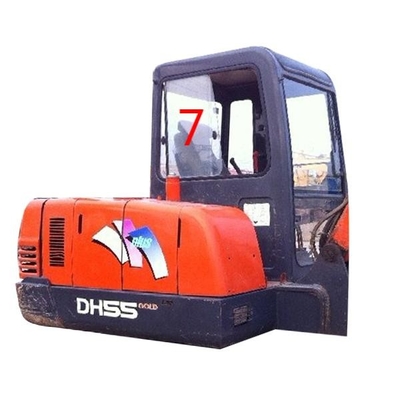 DOT DAEWOO DH55 এক্সক্যাভেটর কোমাতসু ক্যাব গ্লাস ডান পাশের অবস্থান নং 7