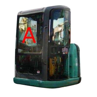 CE KOBELCO এক্সকাভেটর গ্লাস ফ্রন্ট আপ ডিগার উইন্ডো প্রতিস্থাপন