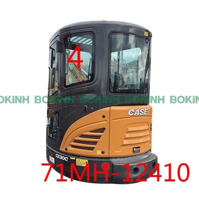 71MH-12410 Hyundai সামনের কাচের জানালা বাম দরজা পিছনের অবস্থান নং 4 টেম্পারড গ্লাস