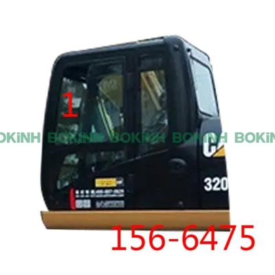 320D2 ক্যাটারপিলার ক্যাব গ্লাস 156-6475 বাম দিকের তির্যক অবস্থান নং 1
