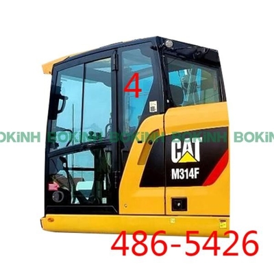 486-5426 ক্যাটারপিলার ক্যাব গ্লাস বাম দরজা পিছনের অবস্থান নং 4 টেম্পারড গ্লাস
