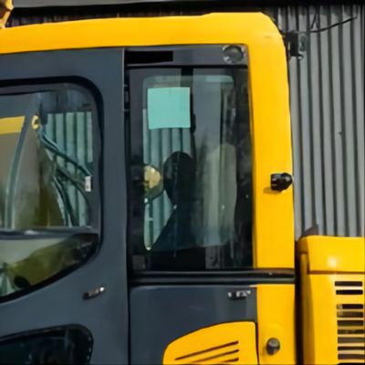22B-54-28341 KOMATSU এক্সক্যাভেটর ক্যাব টেম্পারড গ্লাস বাম দরজার পিছনের অবস্থান নং 4