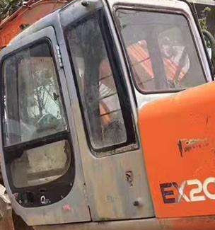 4457174 HITACHI এক্সকাভেটর গ্লাস ক্যাব উইন্ডো বাম পাশের সোজা অবস্থান নং 2 টেম্পারড গ্লাস