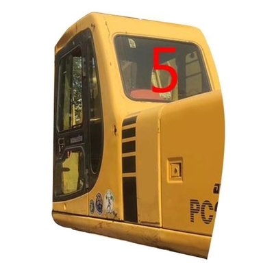 580mm উচ্চতা 5mm পুরু KOMATSU ক্যাব গ্লাস ব্যাক সাইড নং 5