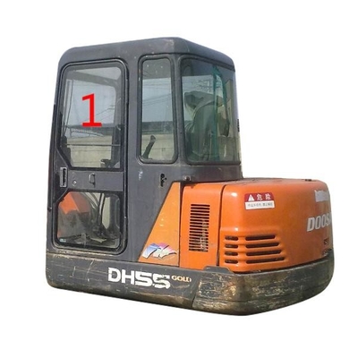 বাম দিকে DAEWOO DH55 ভলভো এক্সকাভেটর উইন্ডশীল্ড 5 মিমি পুরু