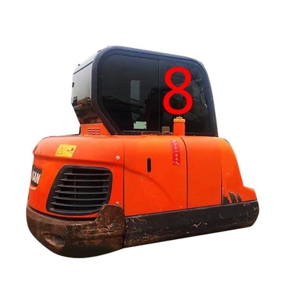 ডান পাশে 5 মিমি পুরু DOOSAN গ্লাস নির্মাণ মেশিন কেবিন