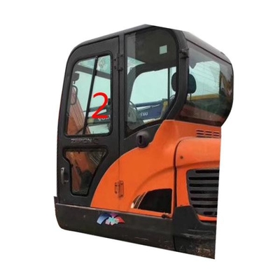 DX60W DX90-9C DOOSAN গ্লাস লেফট সাইড স্ট্রাইট পজিশন নং 2 টেম্পারড এক্সকাভেটর ক্যাব গ্লাস