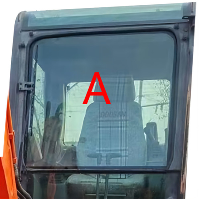 DX60-9 DX60W এক্সকাভেটর ক্যাব গ্লাস সামনের দিকে একটি উইন্ডশীল্ড