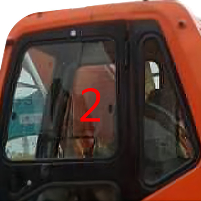 DH215-9 DOOSAN গ্লাস সবুজ বাম সোজা পাশের অবস্থান নং 2