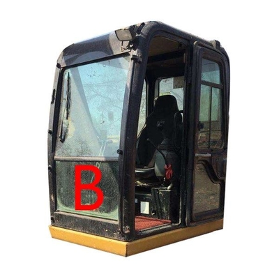 CAT307E E307E এক্সকাভেটর গ্লাস রিপ্লেসমেন্ট ক্যাটারপিলার ক্যাব ফ্রন্ট ডাউন পজিশন B