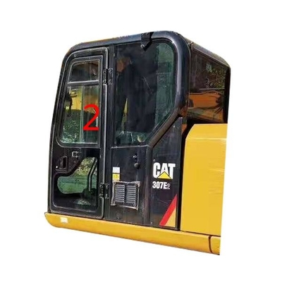 E307E CAT307E এক্সকাভেটর দরজা জানালা প্রতিস্থাপন CATERPILLAR বাম পাশে সোজা অবস্থান নং 2