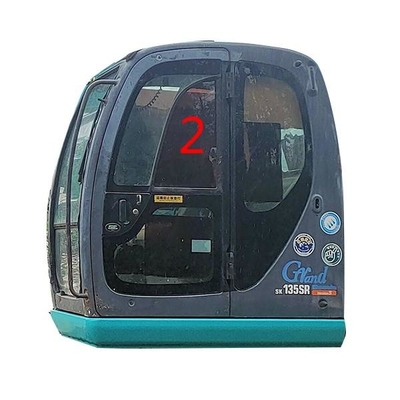 DOT KOBELCO মিনি ডিগার গ্লাস প্রতিস্থাপন বাম পাশের অবস্থান নং 2 উইন্ডশীল্ড