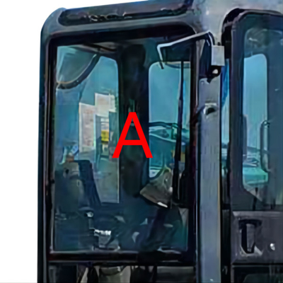 CE KOBELCO এক্সকাভেটর গ্লাস ফ্রন্ট আপ ডিগার উইন্ডো প্রতিস্থাপন