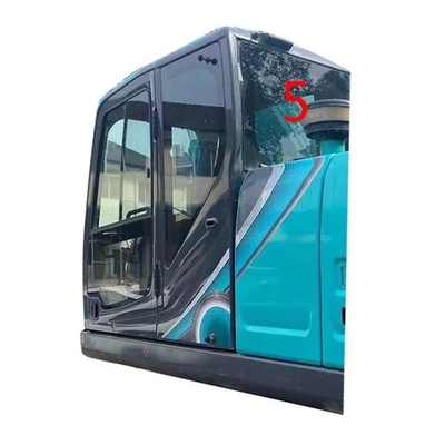 সাদা KOBELCO এক্সকাভেটর গ্লাস ব্যাক সাইড পজিশন নং 5 উইন্ডশীল্ড স্ল্যান্ট টেম্পারড গ্লাস