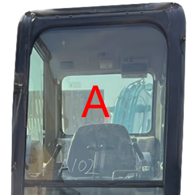 E320C E320D ক্যাটারপিলার ক্যাব গ্লাস সামনের উপরে অবস্থান একটি উইন্ডশিল্ড টেম্পারড