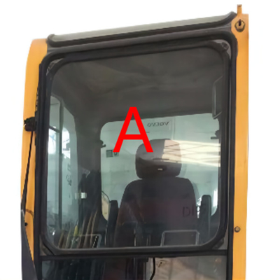 EW55C EC55C ভলভো উইন্ডশিল্ড গ্লাস টেম্পারড উইন্ডস্ক্রিন ফ্রন্ট আপ পজিশন A
