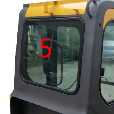 EC55C EC220D ভলভো উইন্ডশিল্ড গ্লাস ব্যাক সাইড পজিশন নং 5