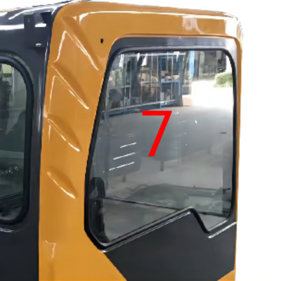 EC240B এক্সকাভেটর উইন্ডো প্রতিস্থাপন ডান পাশের অবস্থান নং 7 ভলভো