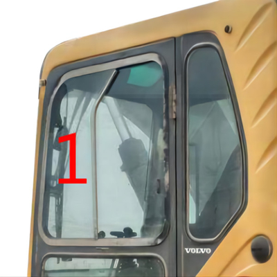 EC240B এক্সকাভেটর ভলভো উইন্ডশিল্ড গ্লাস নির্মাণ মেশিন ক্যাব বাম দিকে
