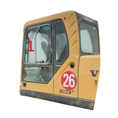 EC240B এক্সকাভেটর ভলভো উইন্ডশিল্ড গ্লাস নির্মাণ মেশিন ক্যাব বাম দিকে