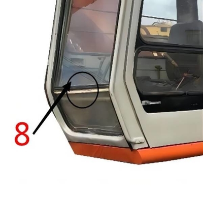 EX-1 EX120-1 EX200-1 হিটাচি এক্সক্যাভেটর গ্লাস ডান পাশের অবস্থান নং 8 টেম্পারড গ্লাস