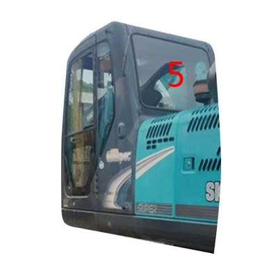 SK-6 SK-8 SK230-6 KOBELCO এক্সকাভেটর গ্লাস বাম দরজার পিছনের দিকের অবস্থান নং 5 উইন্ডশিল্ড টেম্পারড গ্লাস