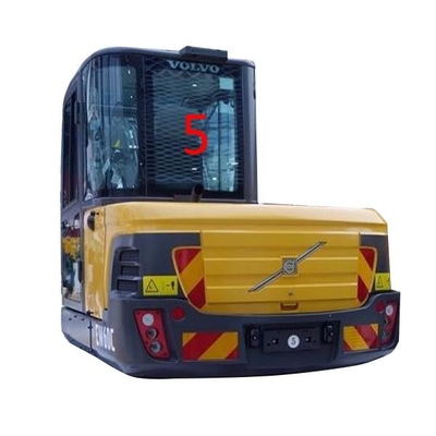 সবুজ EW60C ভলভো এক্সক্যাভেটর গ্লাস রিপ্লেসমেন্ট ব্যাক সাইড নং 5 এফসিসি