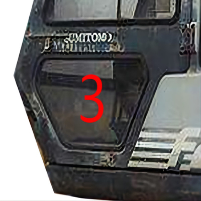 OEM উইন্ডশীল্ড টেম্পারড গ্লাস রিপ্লেসমেন্ট সুমিটোমো এক্সকাভেটর