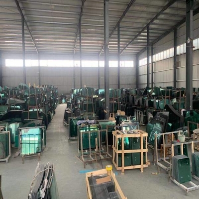 DOOSAN KOBELCO কাস্টম উইন্ডশীল্ড গ্লাস OEM বাম তির্যক পার্শ্ব অবস্থান নং 1