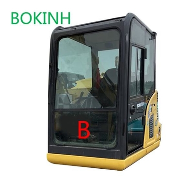 PC70-8 ফ্রন্ট ডাউন কোমাটসু এক্সক্যাভেটর গ্লাস রিপ্লেসমেন্ট টেম্পারড পজিশন বি গ্লাস