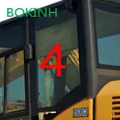 PC60-8 PC70-8 KOMATSU গ্লাস ক্যাব পিছনে বাম পাশের অবস্থান নং 4 তাপমাত্রা প্রতিরোধী