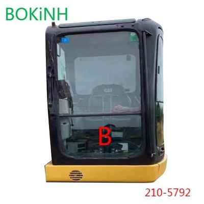 OEM এক্সকাভেটর গ্লাস রিপ্লেসমেন্ট ক্যাটারপিলার 210-5792 ক্যাব ফ্রন্ট ডাউন পজিটন বি টেম্পারড উইন্ডশিল্ড
