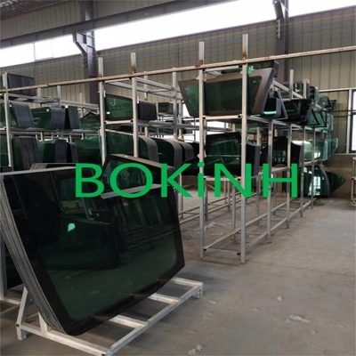 71Q6-02710 HYUNDAI এক্সকাভেটর ক্যাব টেম্পারড গ্লাস ফ্রন্ট লোয়ার পজিশন B উইন্ডশিল্ড