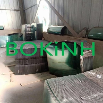 71K8-02440 HYUNDAI ফ্রন্ট গ্লাস উপরে অবস্থান একটি এক্সকাভেটর ক্যাব উইন্ডো টেম্পারড