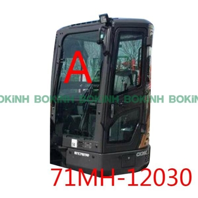 71MH-12030 HYUNDAI এক্সকাভেটর ক্যাব গ্লাস ফ্রন্ট আপার টেম্পার্ড উইন্ডশিল্ড 5 মিমি পুরু
