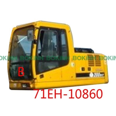 71EH-10860 HYUNDAI ফ্রন্ট গ্লাস ডাউন পজিশন B এক্সক্যাভেটর ক্যাব উইন্ডো টেম্পারড