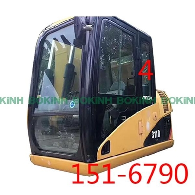ক্যাটারপিলার এক্সকাভেটর উইন্ডো প্রতিস্থাপন 151-6790 বাম দরজা পিছনের অবস্থান নং 4