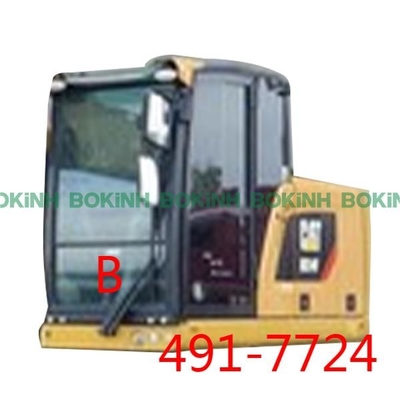 491-7724 ক্যাটারপিলার এক্সক্যাভেটর উইন্ডো গ্লাস ফ্রন্ট ডাউন B টেম্পারড গ্লাস