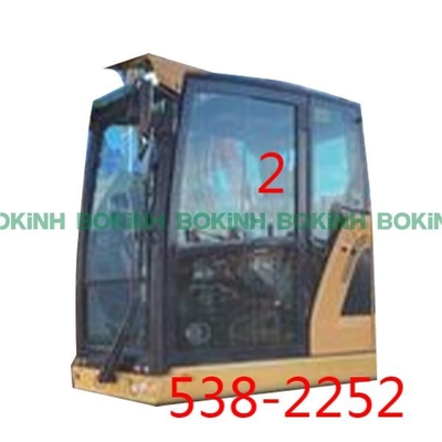 538-2252 ক্যাটারপিলার এক্সকাভেটর রিপ্লেসমেন্ট গ্লাস বাম পাশের সোজা অবস্থান নং 2 টেম্পারড গ্লাস